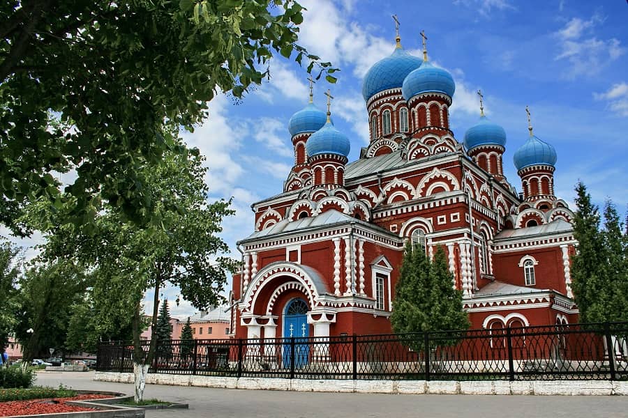 kościół prawosławny znajdujący się w Białorusi
