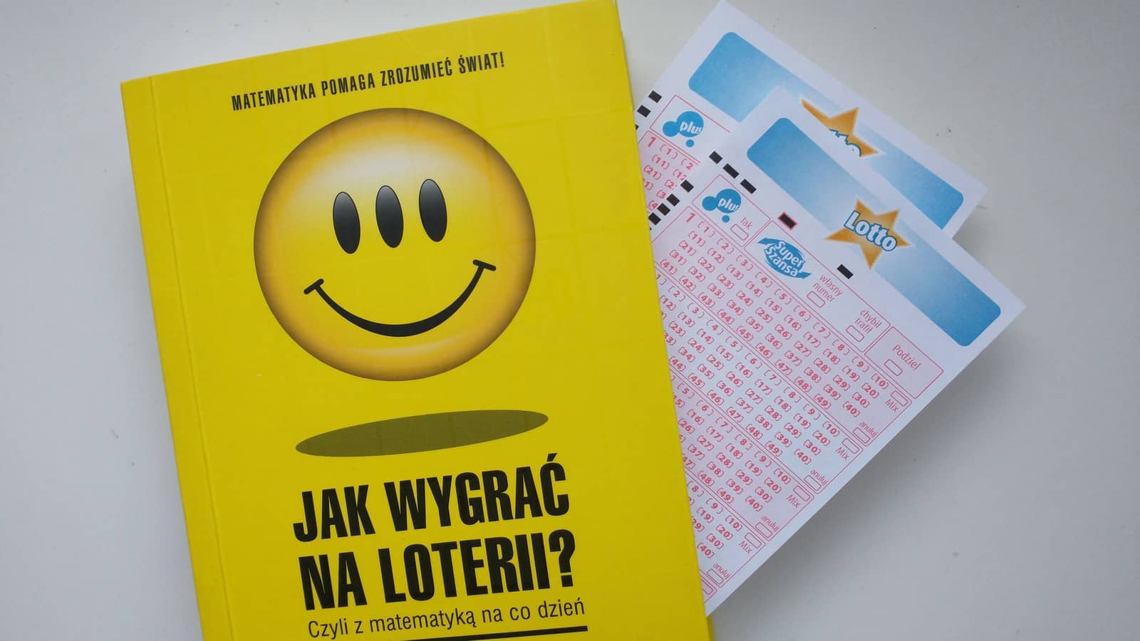 książka Jak Wygrać na Loterii, kupony lotto